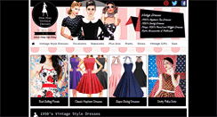 Desktop Screenshot of damhagvintagedresses.com